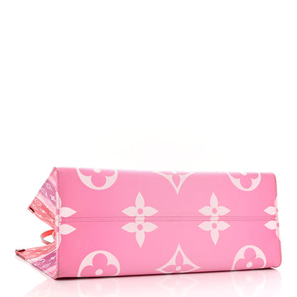 Louis Vuitton Monogram Escale Onthego GM Rouge 4 of 9