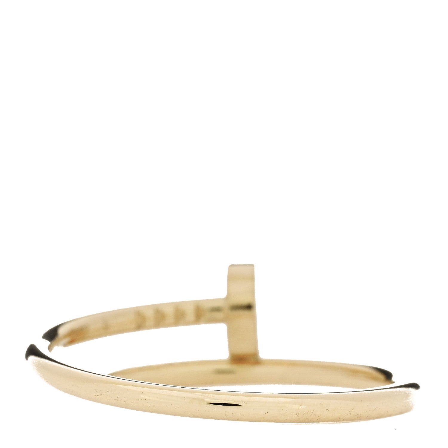 Cartier 18K Yellow Gold Small Juste Un Clou Ring 61 9.5 3 of 6