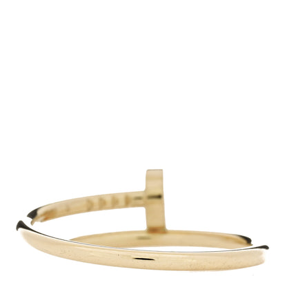 Cartier 18K Yellow Gold Small Juste Un Clou Ring 61 9.5 3 of 6
