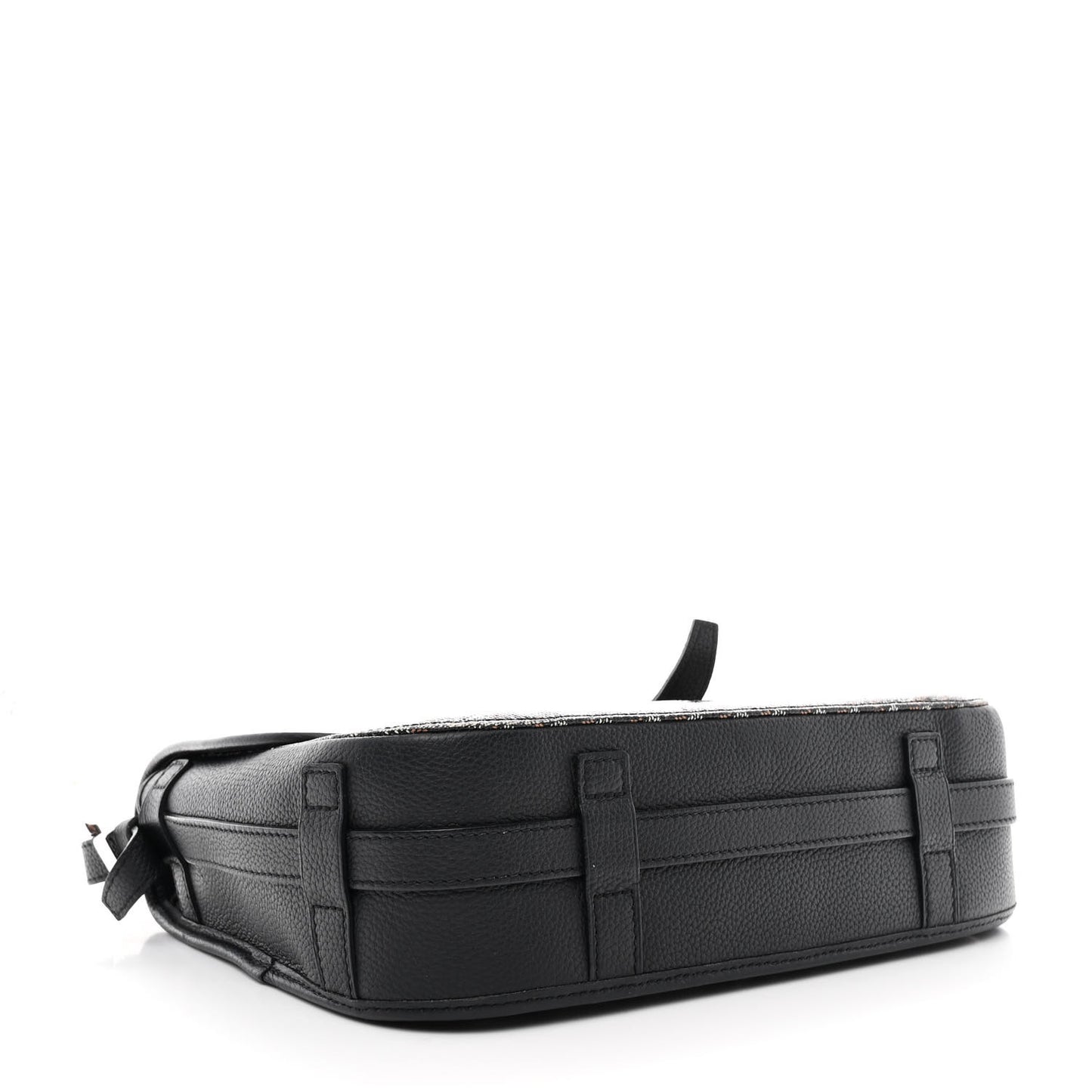 Goyardine Belvedere II MM Messenger Bag Black