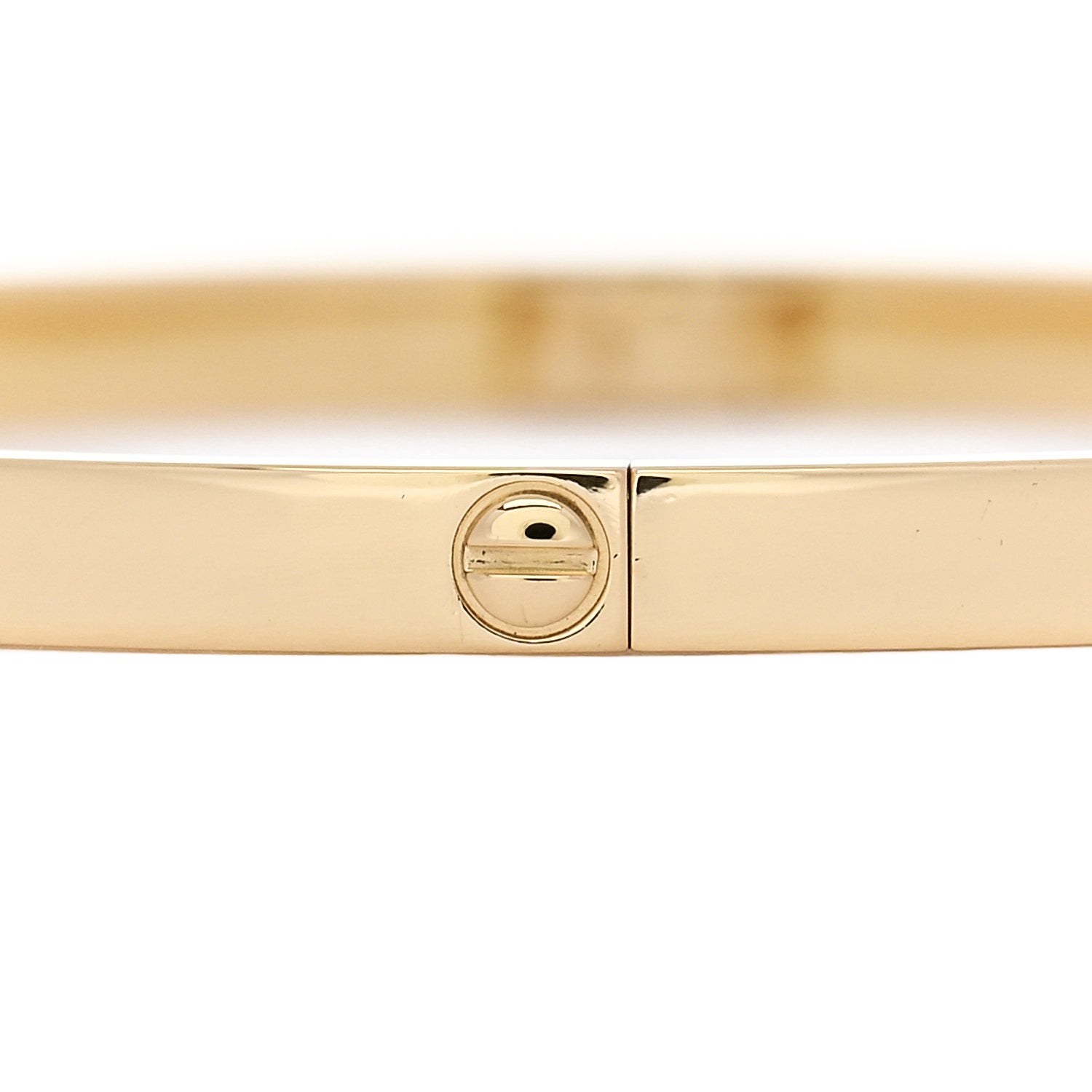 Cartier 18K Yellow Gold Small LOVE Bracelet 18 5 of 8