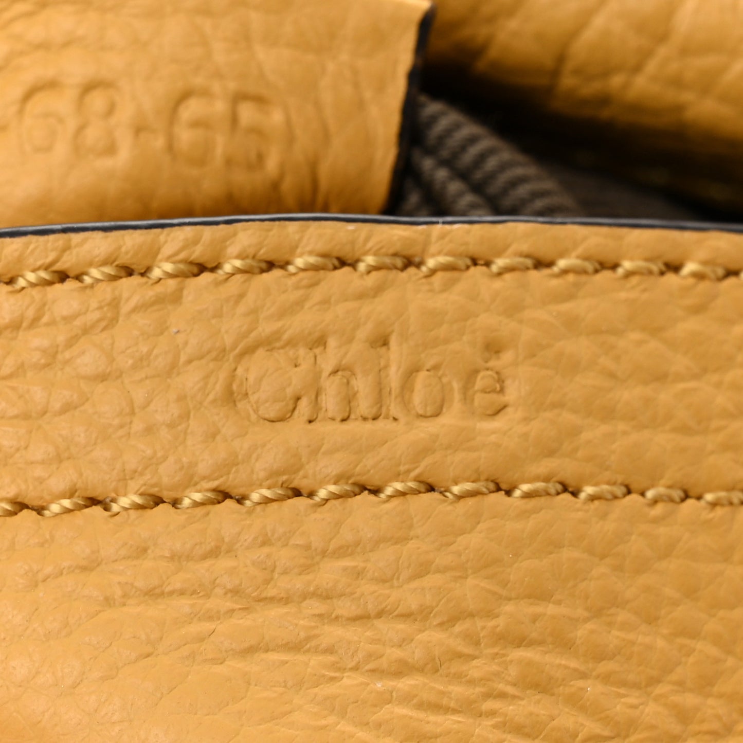 Calfskin Mini Marcie Round Crossbody Bag Honey Gold