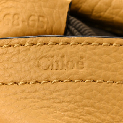 Chloe Calfskin Mini Marcie Round Crossbody Bag Honey Gold 6 of 11