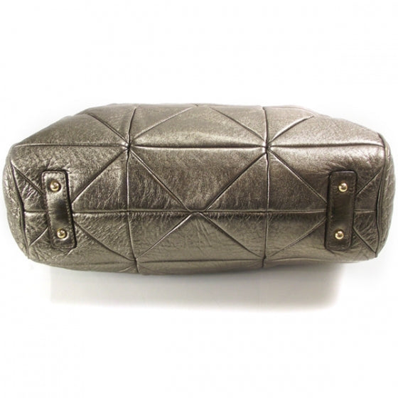 Metallic Patchwork Stam Bronze