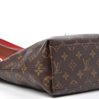 Louis Vuitton Monogram Tuileries Besace Caramel Rouge 7 of 12