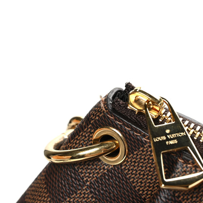 Louis Vuitton Damier Ebene Odeon Tote MM Black 10 of 10