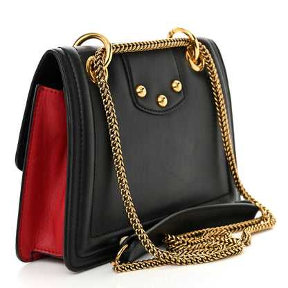 Dolce & Gabbana Smooth Calfskin Small DG Amore Envelope Bag Black 3 of 11