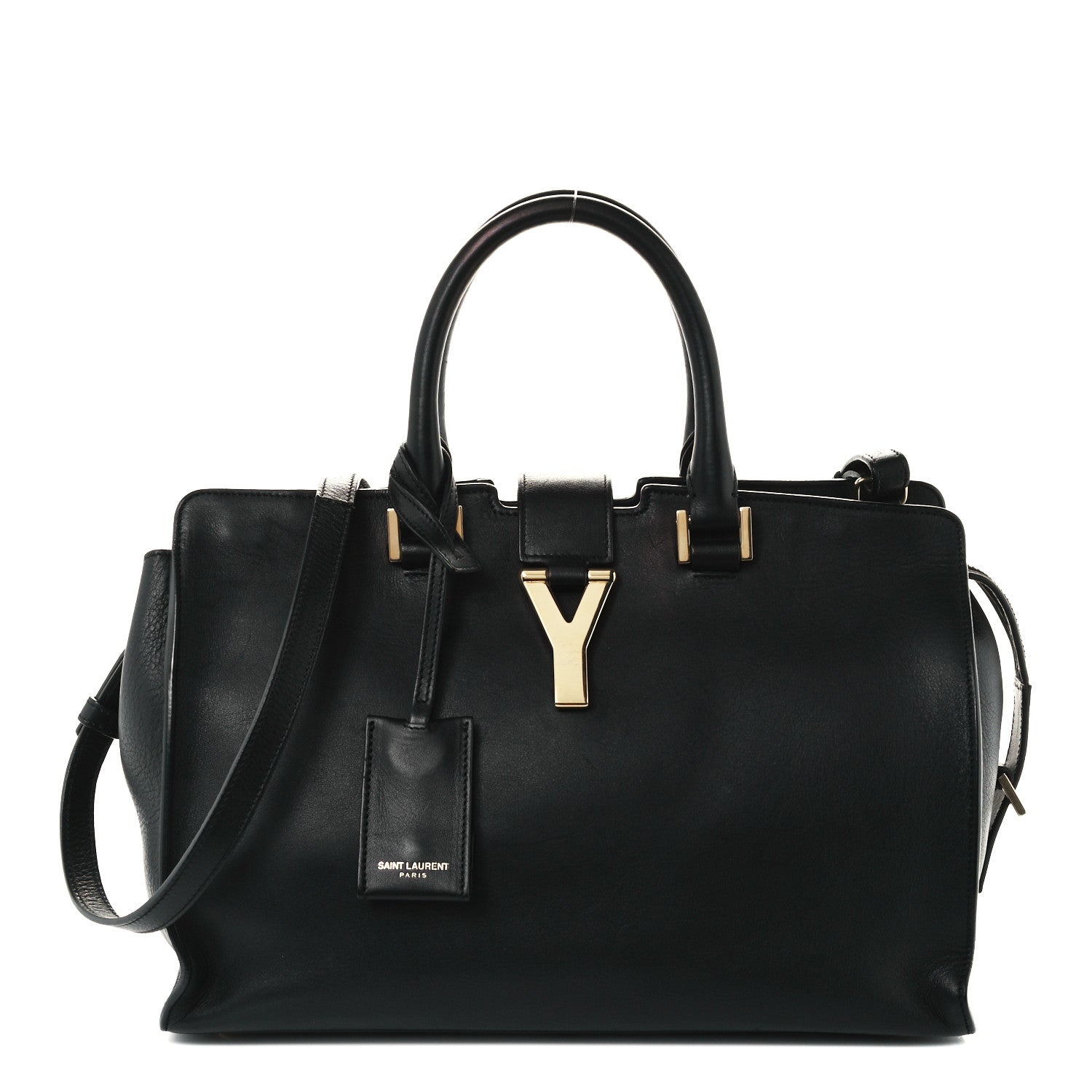 Saint Laurent Calfskin Small Classic Y Cabas Black 1 of 12