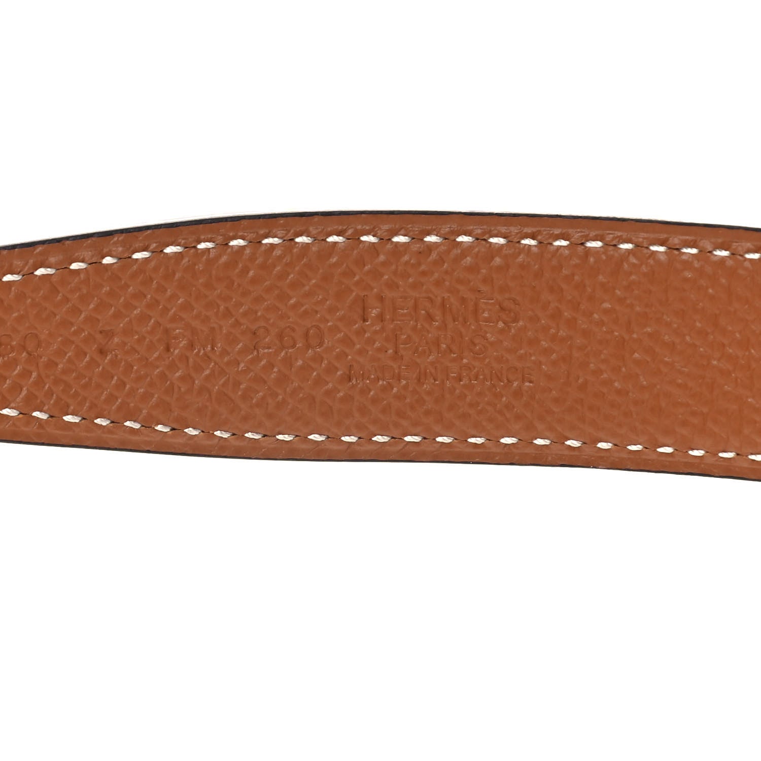 Hermes Swift Epsom 24mm Constance Belt 80 Gold Black 4 of 7