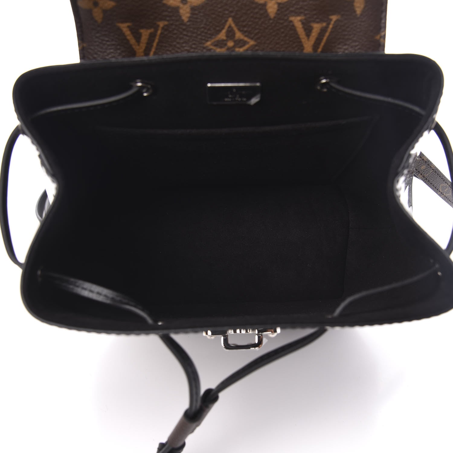 Louis Vuitton Patent Monogram Hot Springs Backpack Black 4 of 8