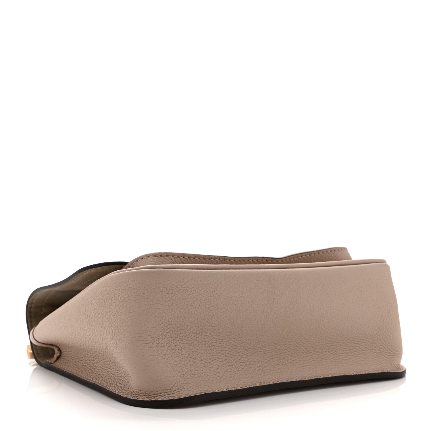 Louis Vuitton Grained Calfskin Lockme Chain Bag Greige 4 of 9