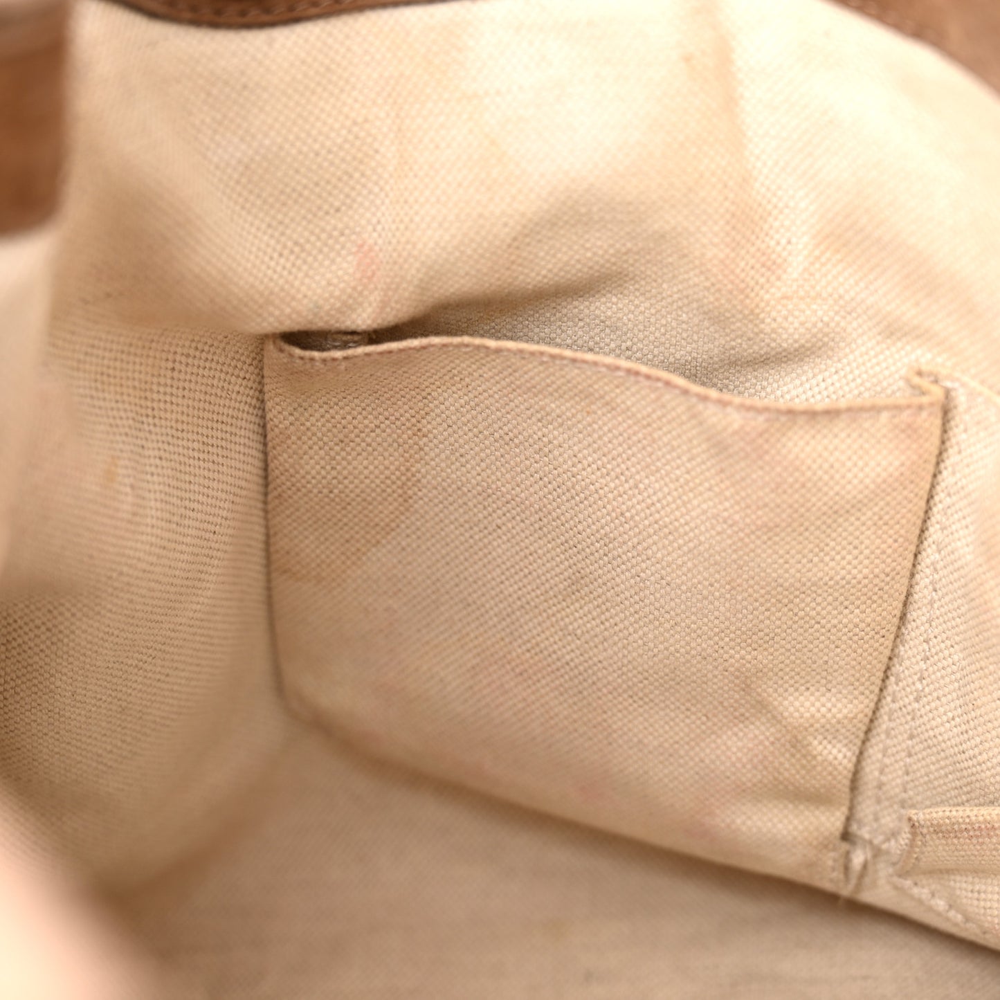 Suede Medium GG Running Tote Brown