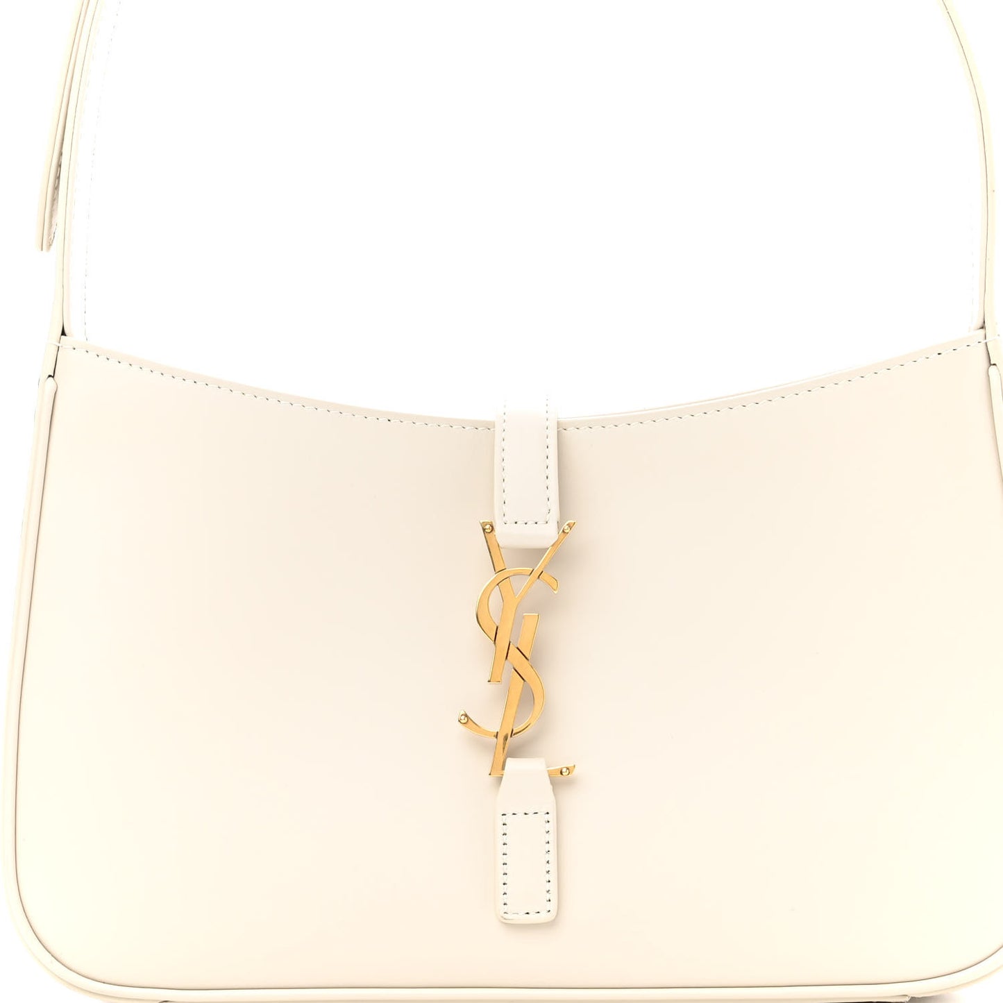 Smooth Calfskin Le 5 A 7 Hobo Blanc Vintage