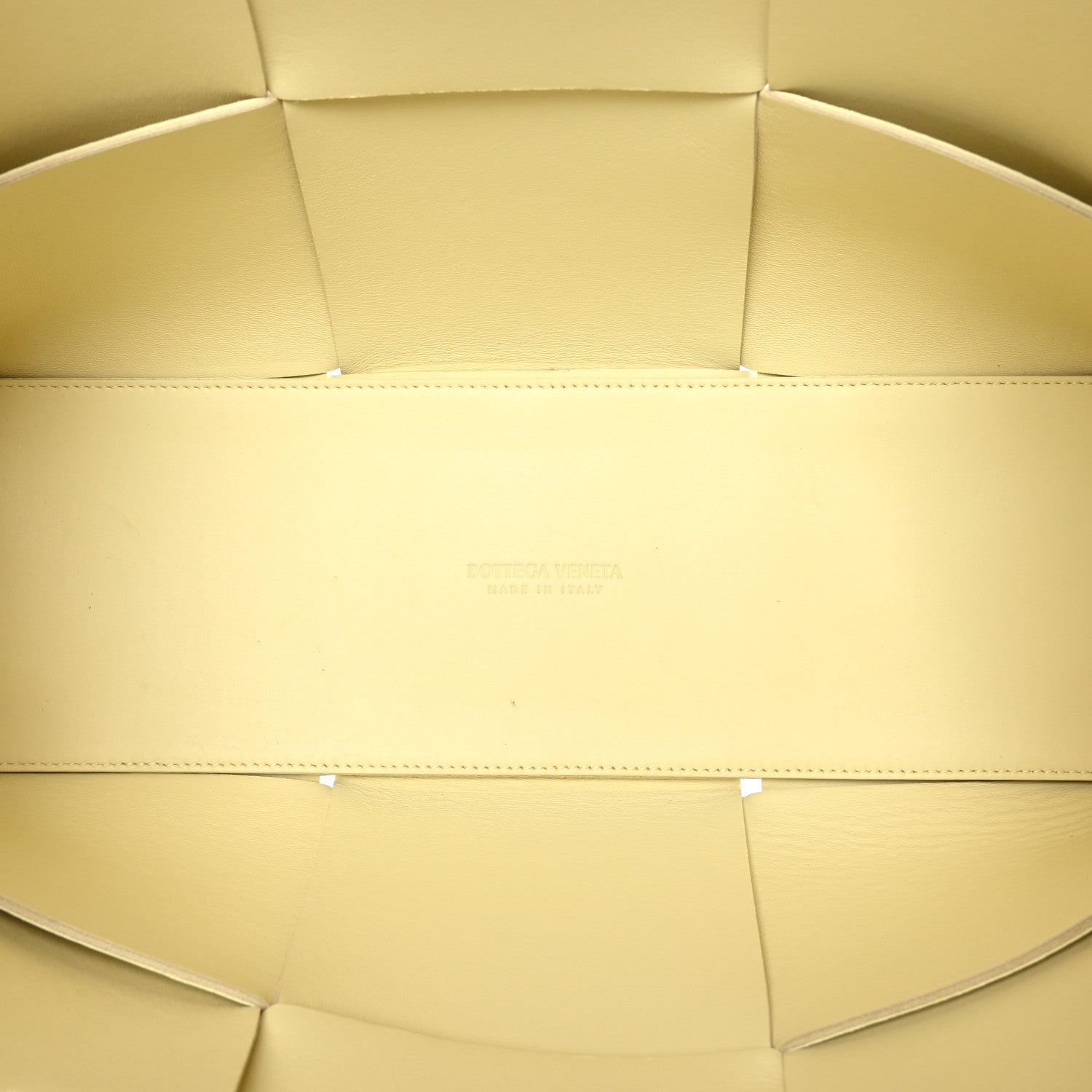 Bottega Veneta Calfskin Intreccio Medium Arco Tote Sherbert 6 of 9