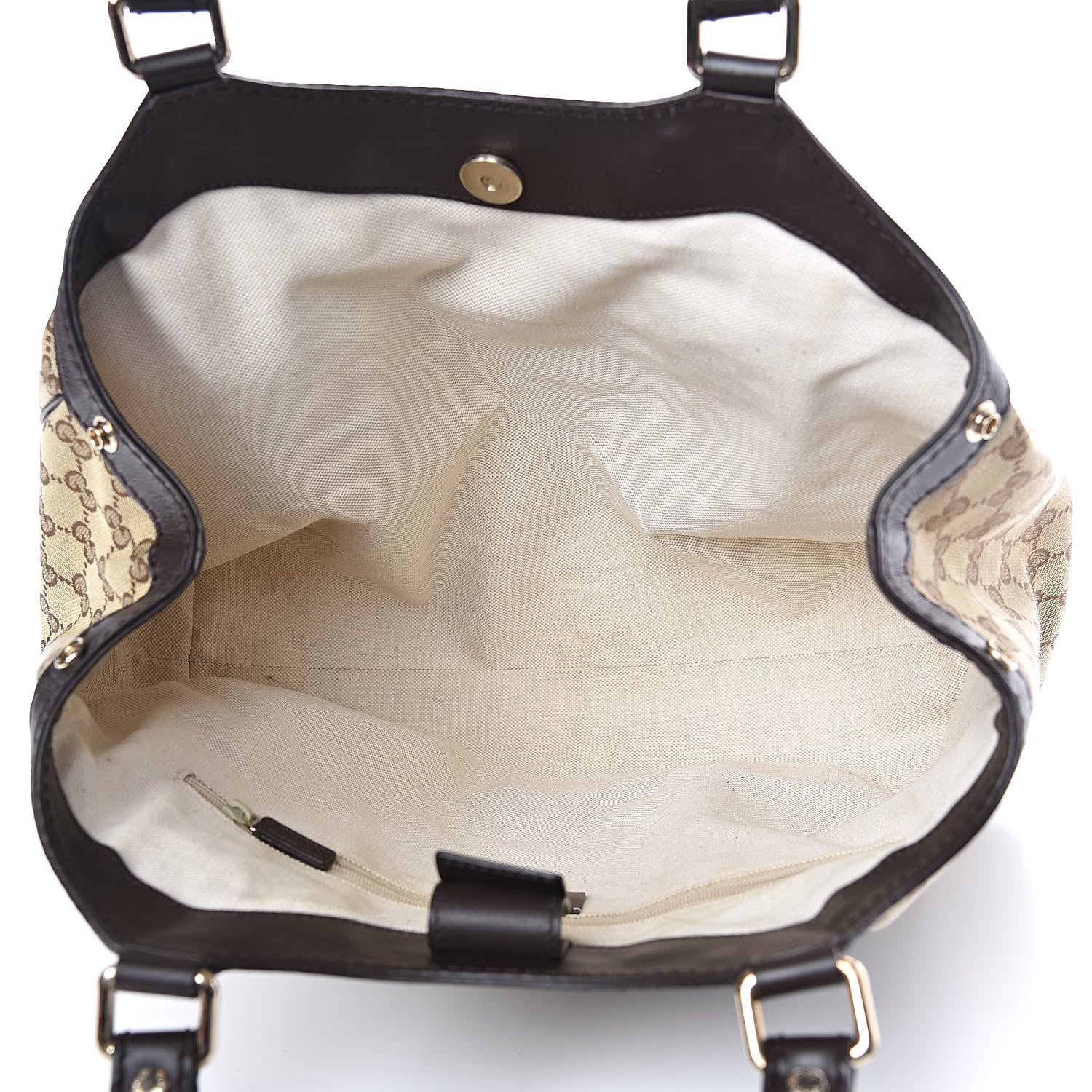 Gucci Monogram Medium Sukey Tote Dark Brown 5 of 10