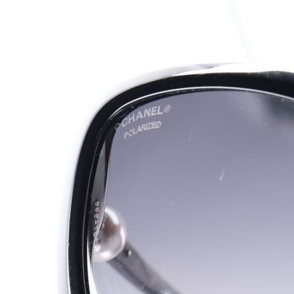 Chanel Pearl Polarized Square Sunglasses 5303-H Black 7 of 7