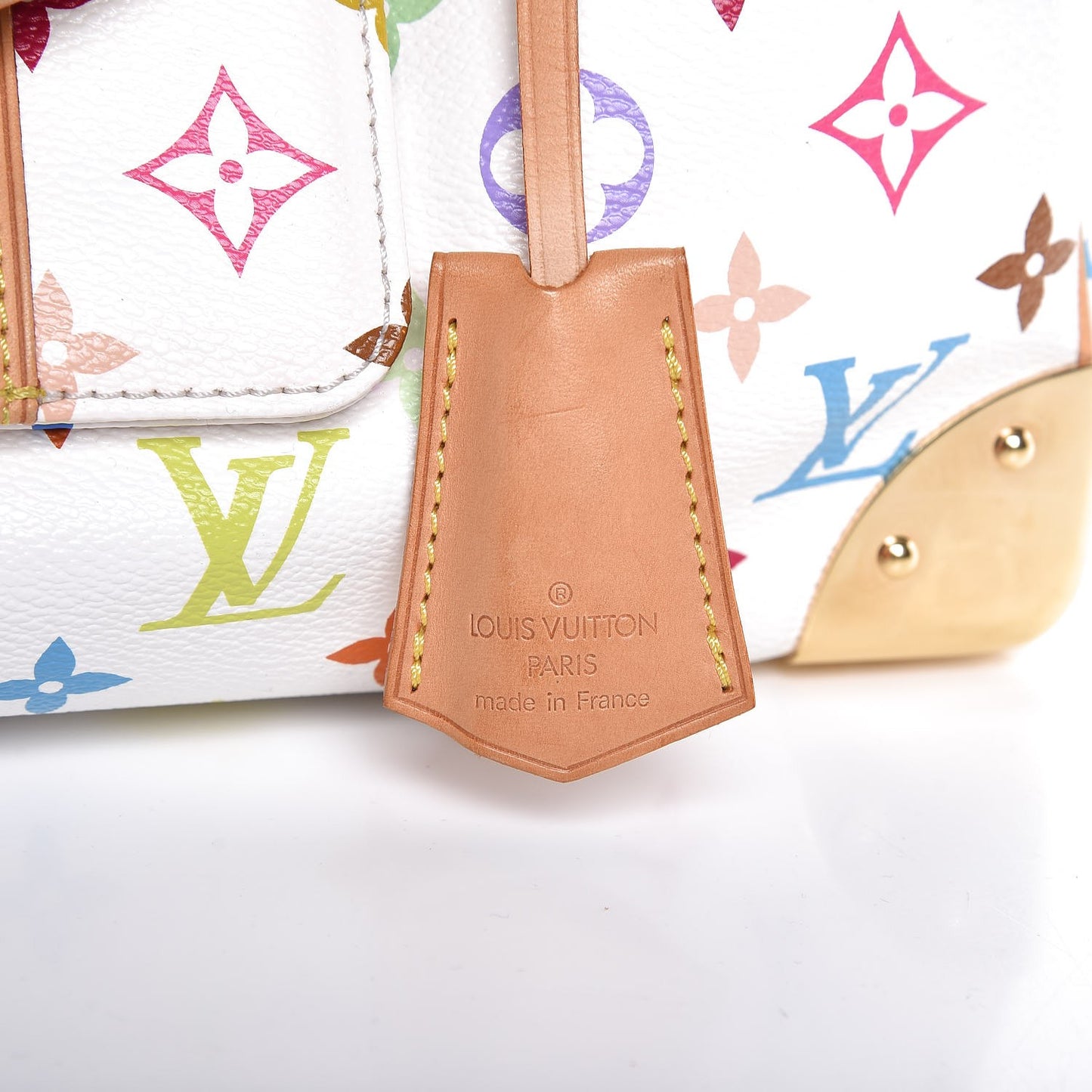 Monogram Multicolor Speedy 30 White
