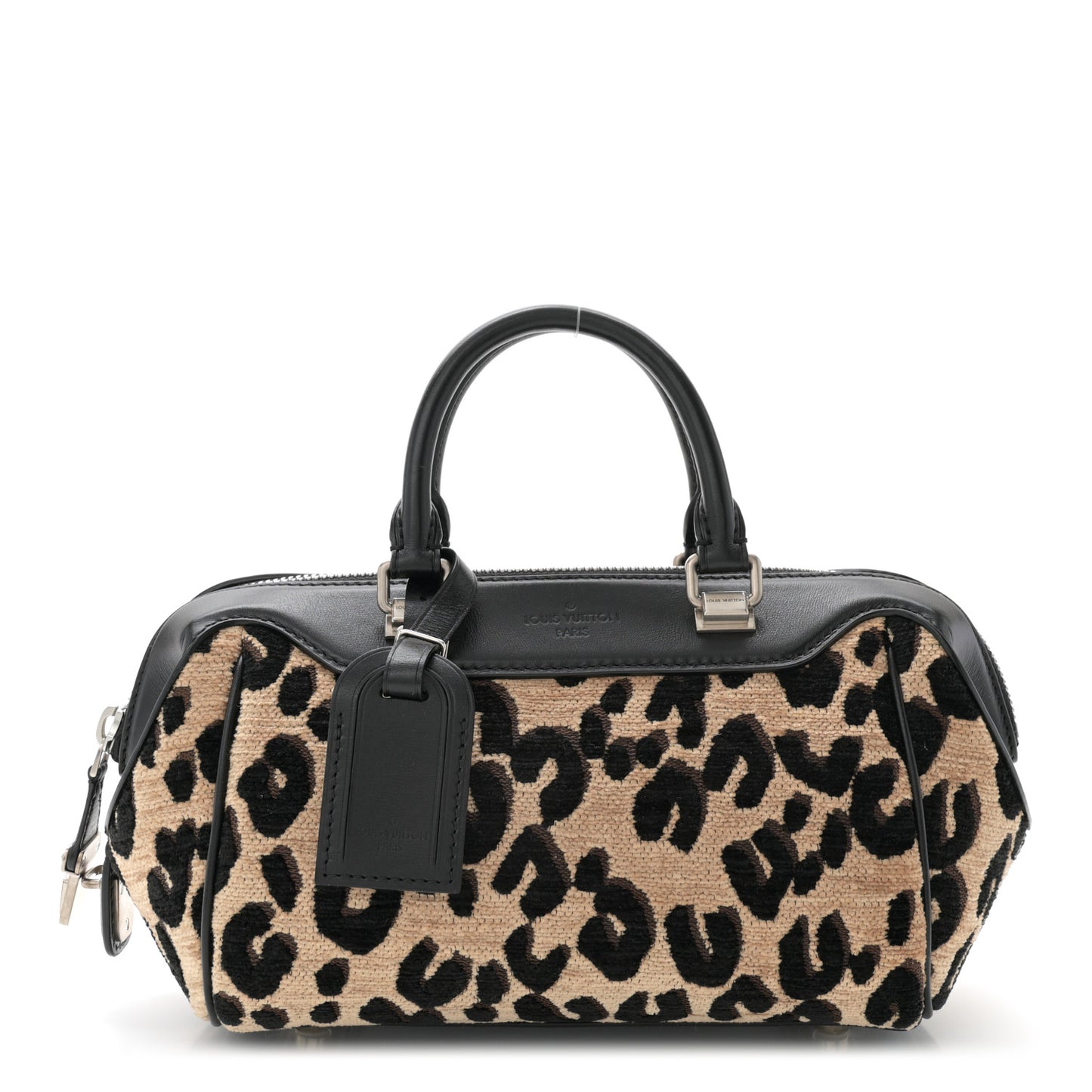 Jacquard Velvet Leopard Print Stephen Sprouse Baby Bag