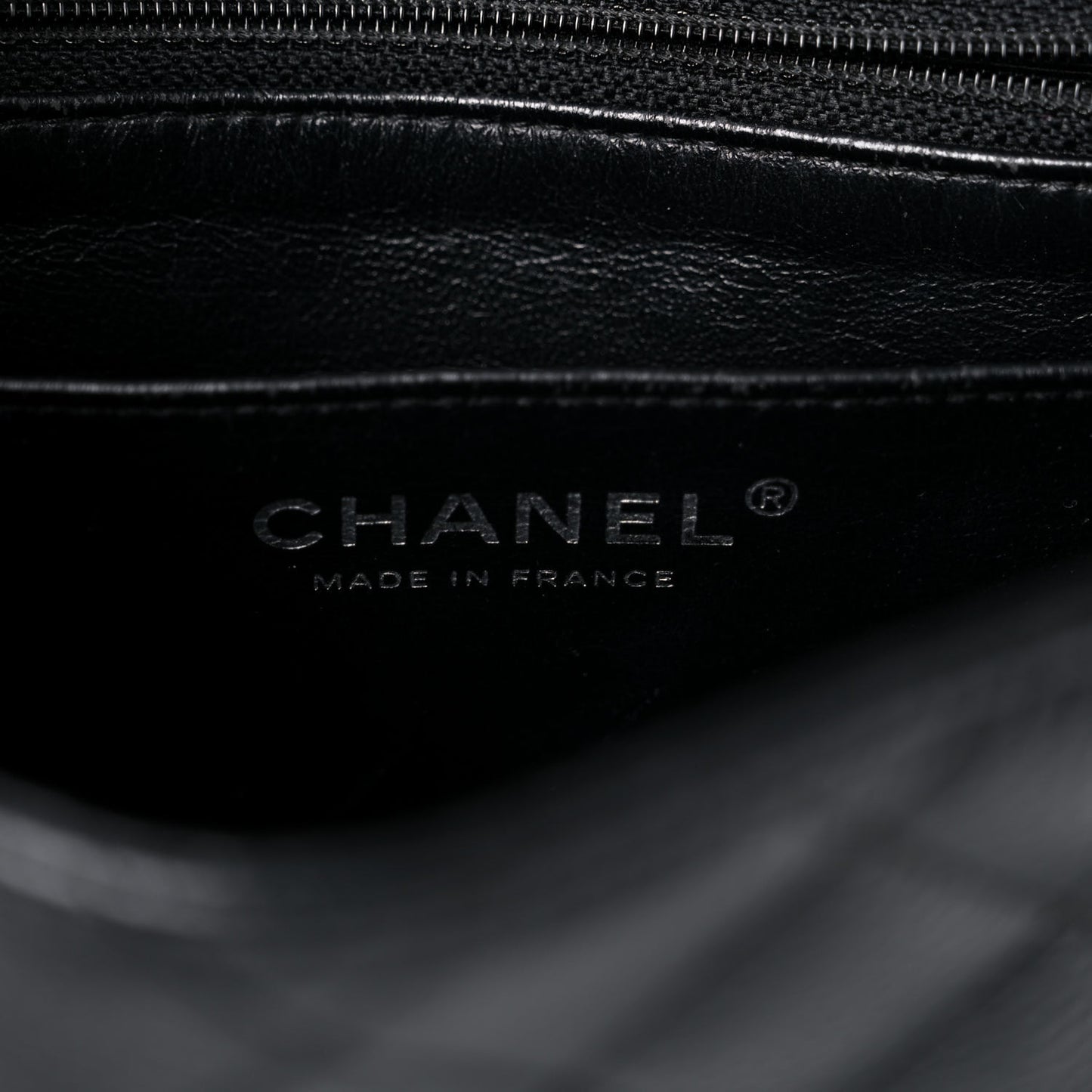 Caviar Quilted Mini Square Flap Black
