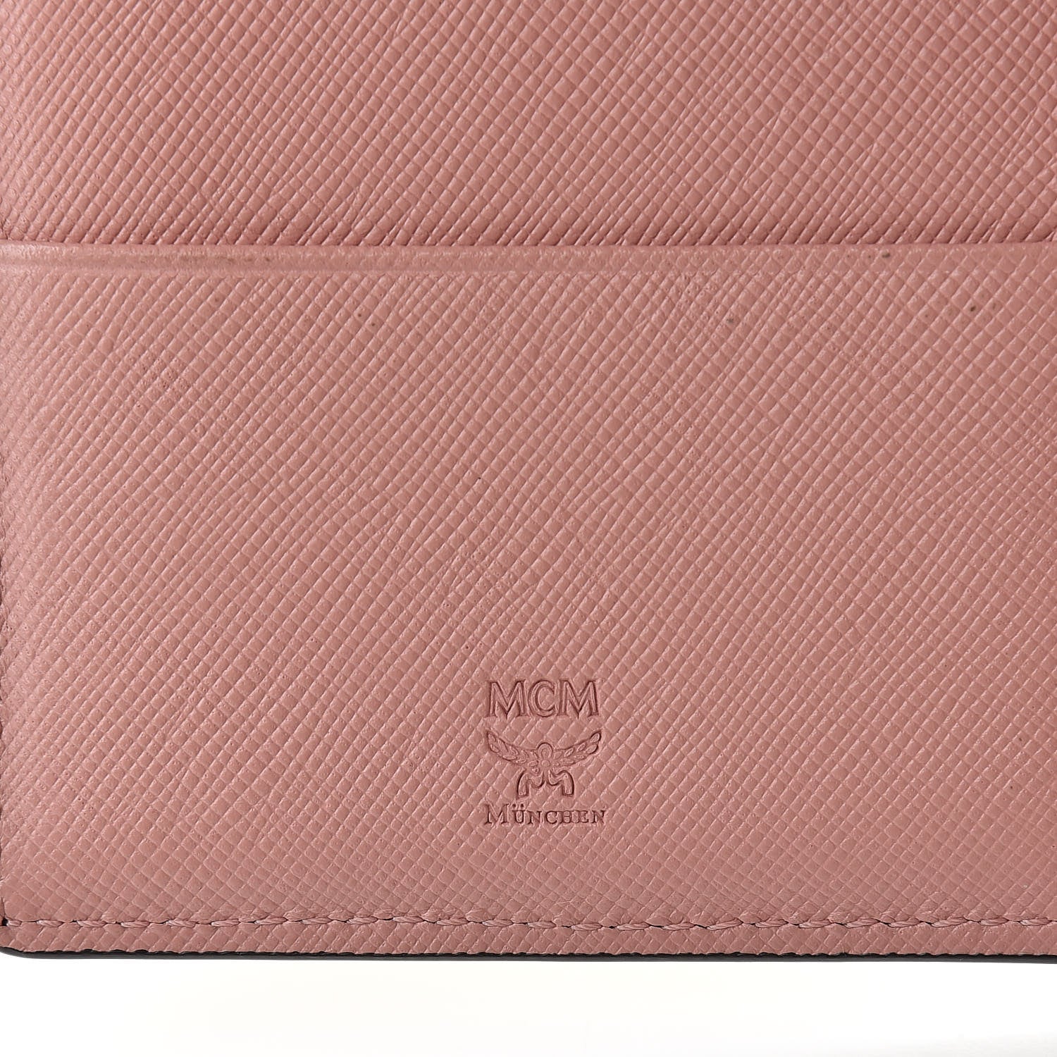 MCM Visetos Rabbit Passport Holder Beige 6 of 7