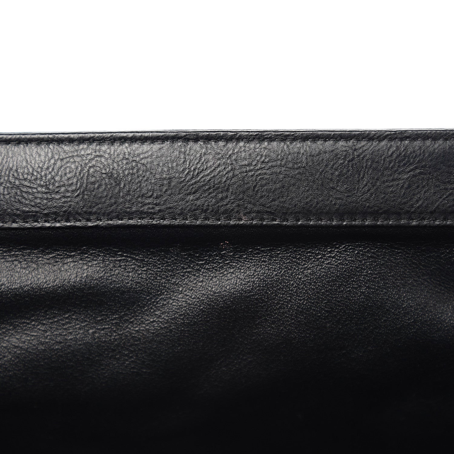 Chanel Crumpled Calfskin Quilted Clutch So Black 8 of 9