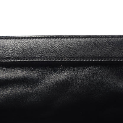 Chanel Crumpled Calfskin Quilted Clutch So Black 8 of 9