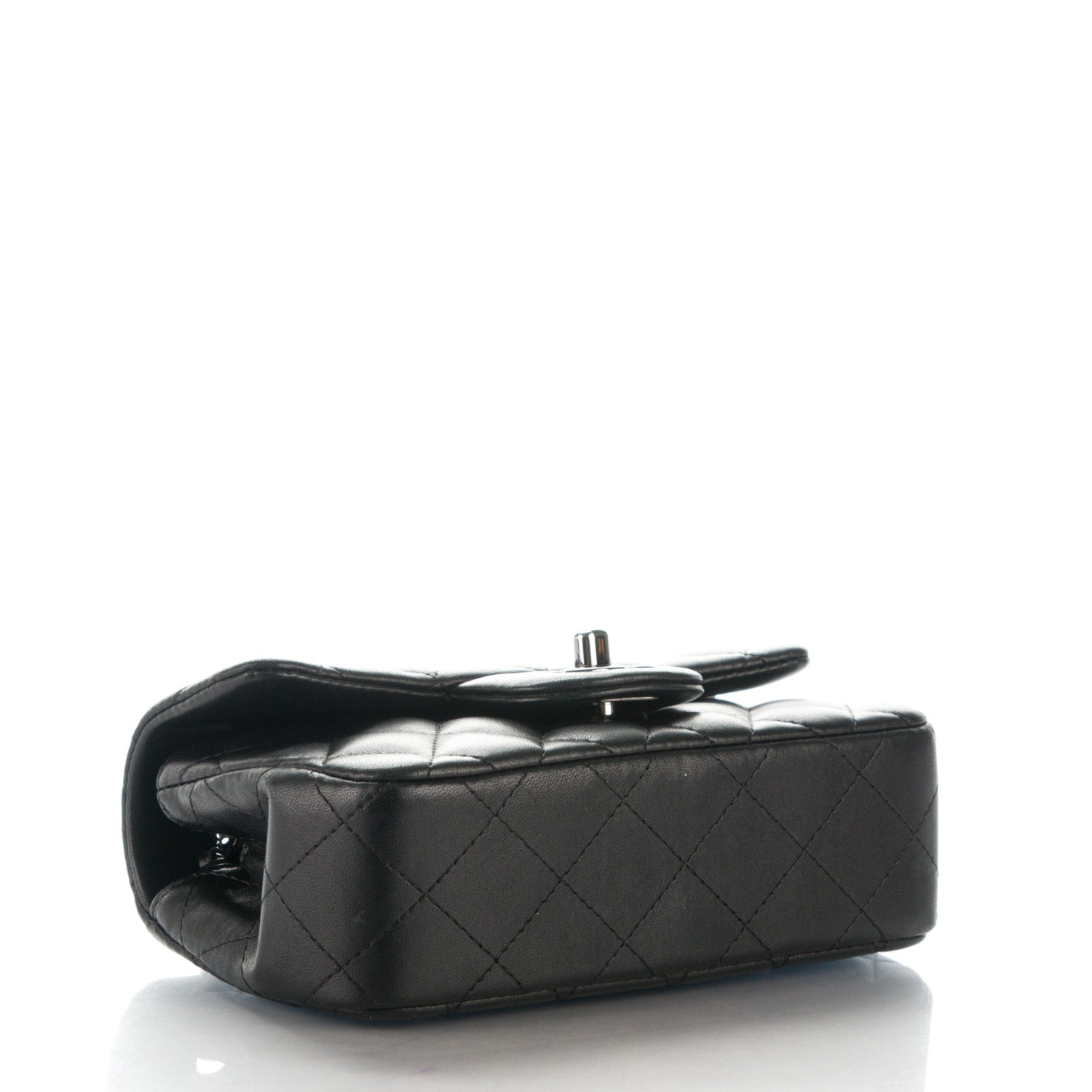 Chanel Lambskin Quilted Extra Mini Flap Black 4 of 8