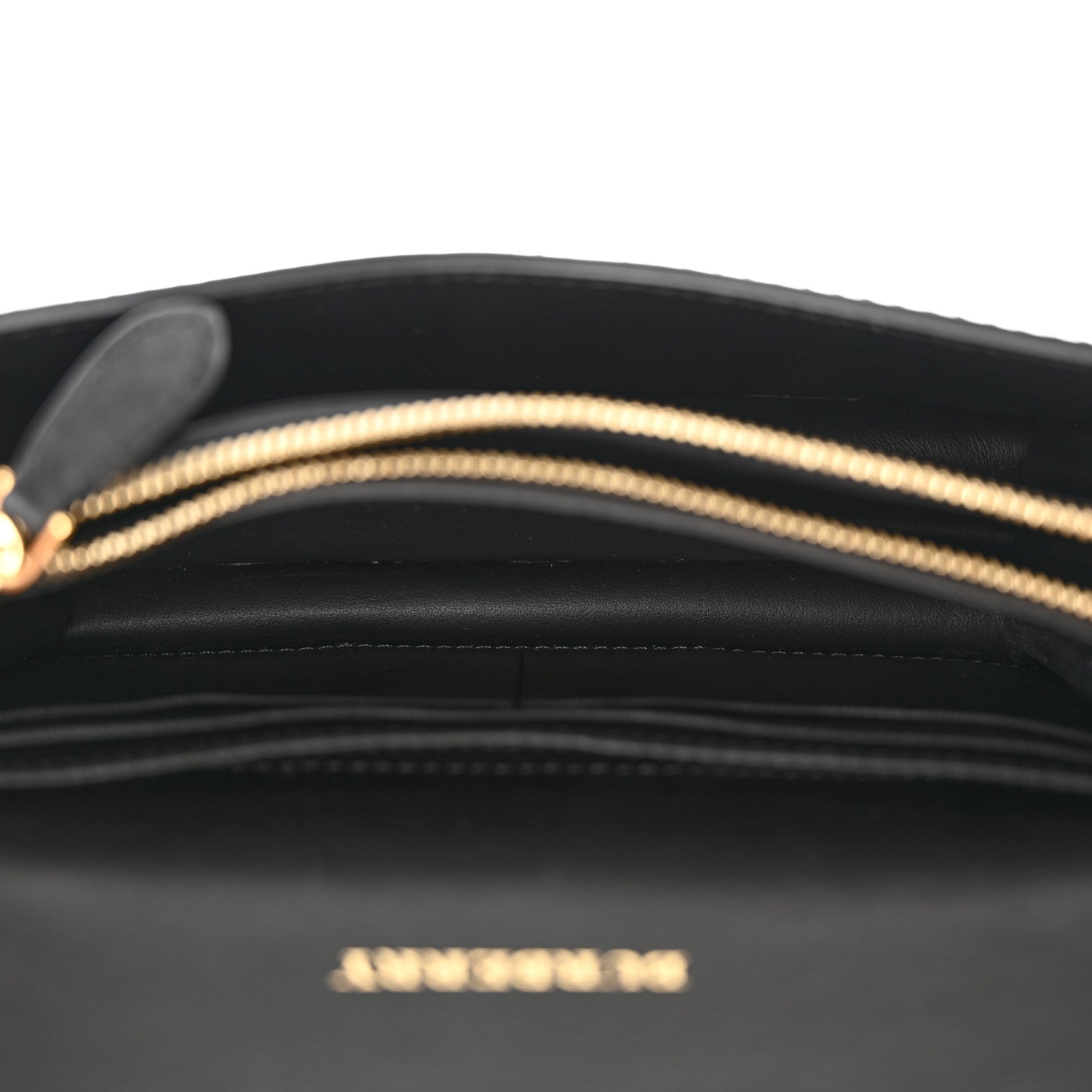 Burberry Metallic Calfskin Small Madison Buckle Bag Gold 5 of 15