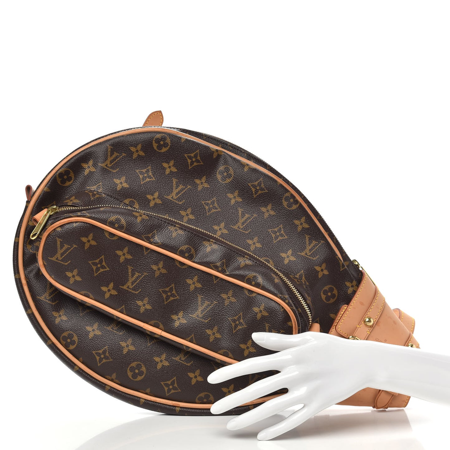 Monogram Tennis Racket Cover with Ball Pouch