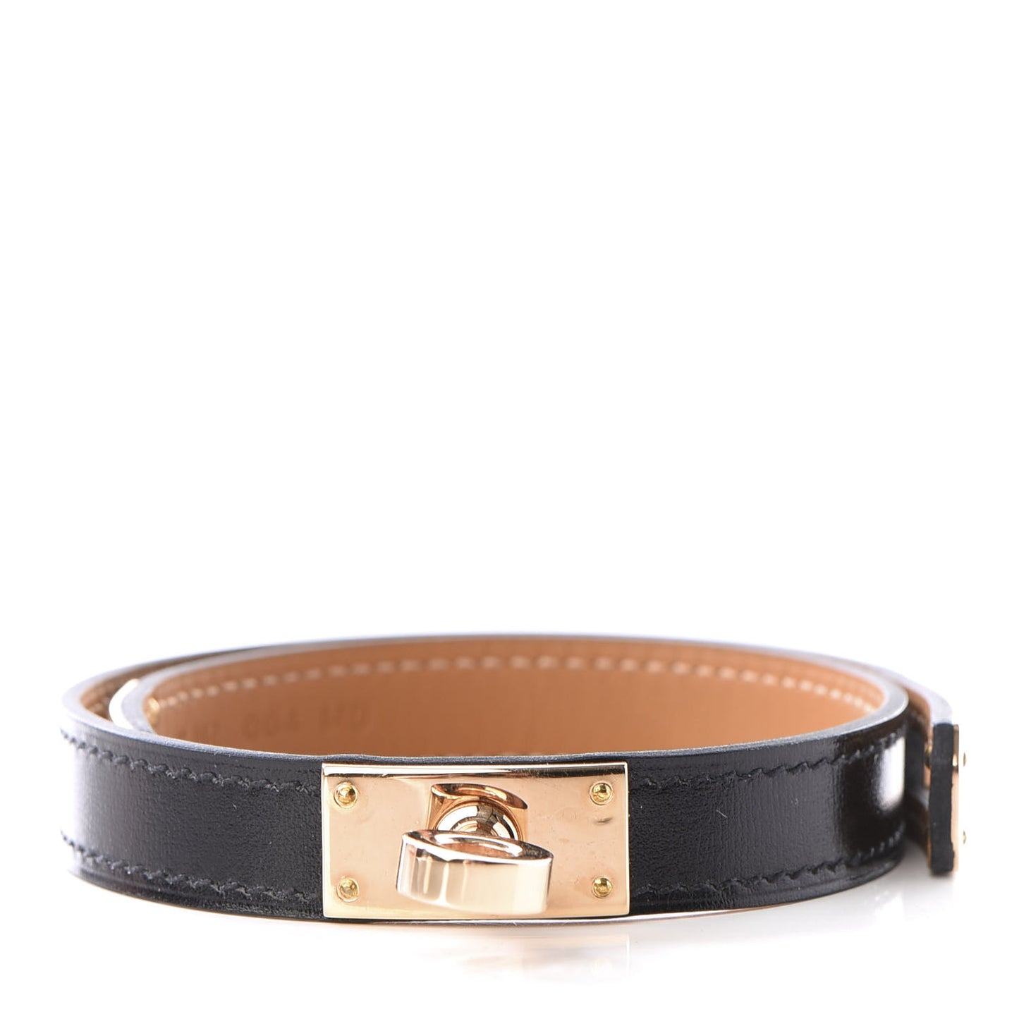 Box Kelly Double Tour Bracelet T2 Black