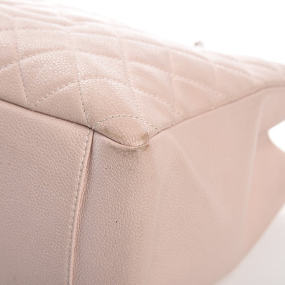 Chanel Caviar Quilted Grand Shopping Tote GST Light Pink 12 of 16