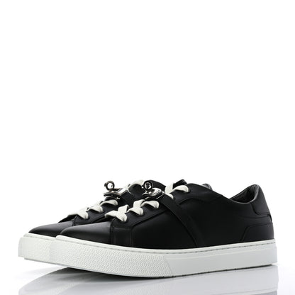 Hermes Calfskin Day Sneakers 37 Black 3 of 10