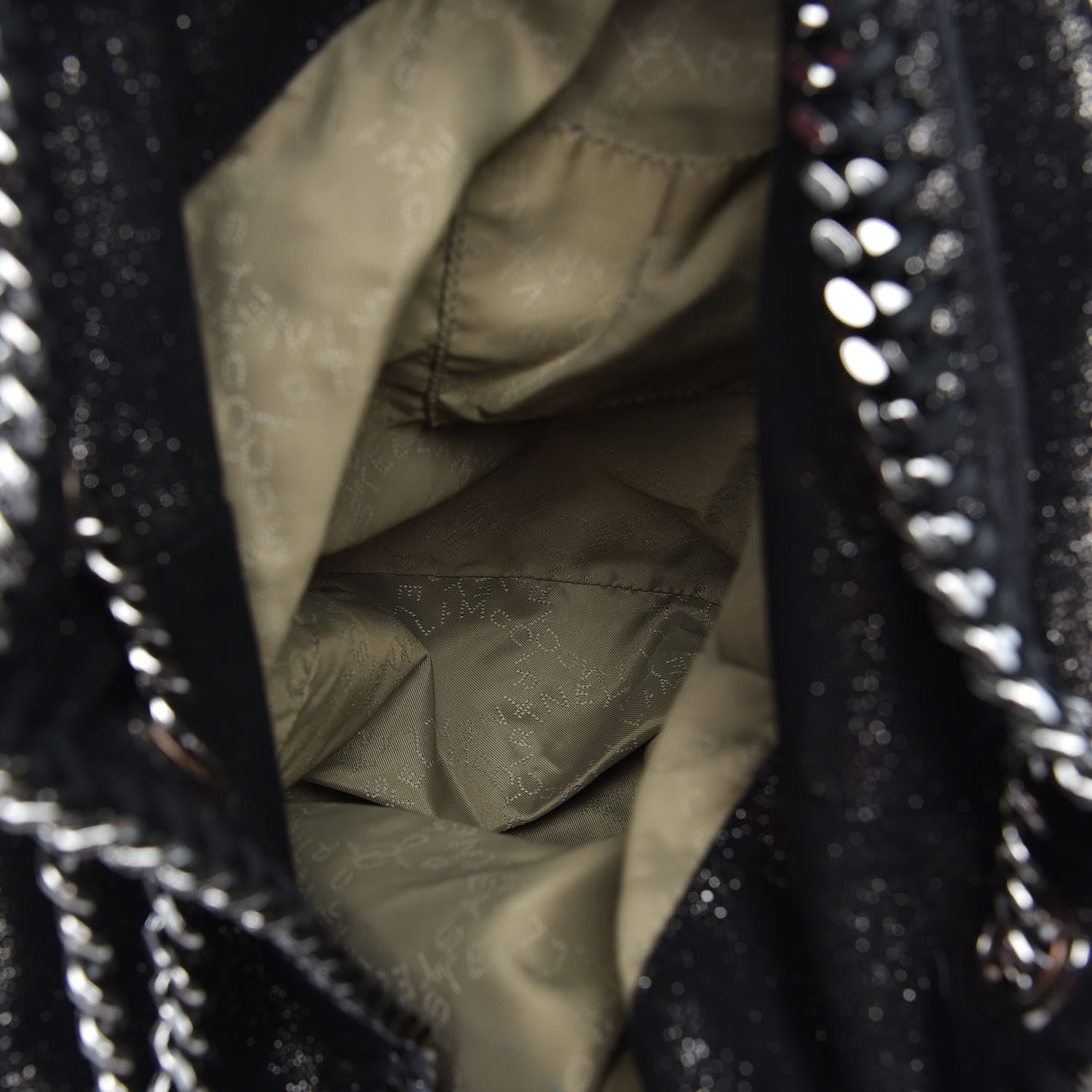 Stella McCartney Shaggy Deer Big Falabella Bucket Bag Black 5 of 8