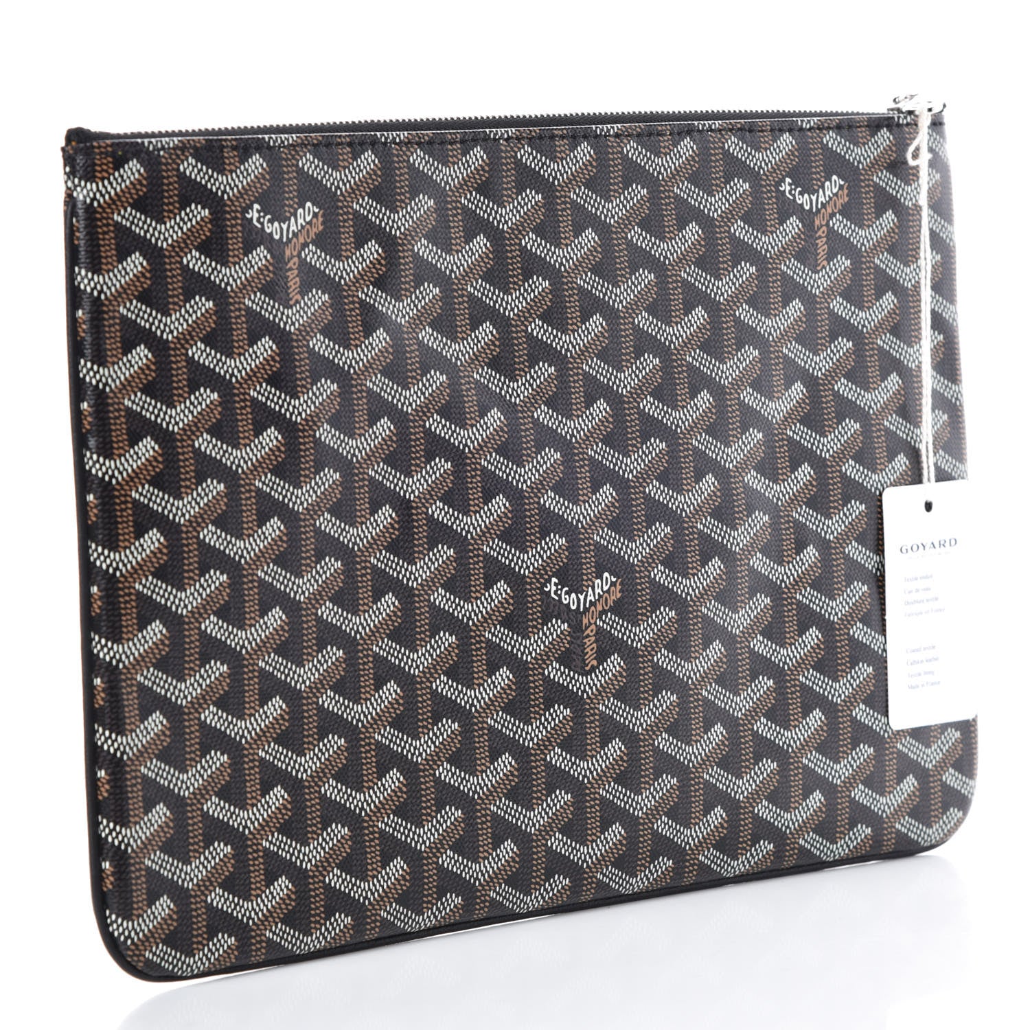 Goyard Goyardine Senat Pochette MM Black 3 of 7