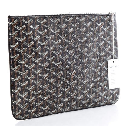 Goyard Goyardine Senat Pochette MM Black 3 of 7