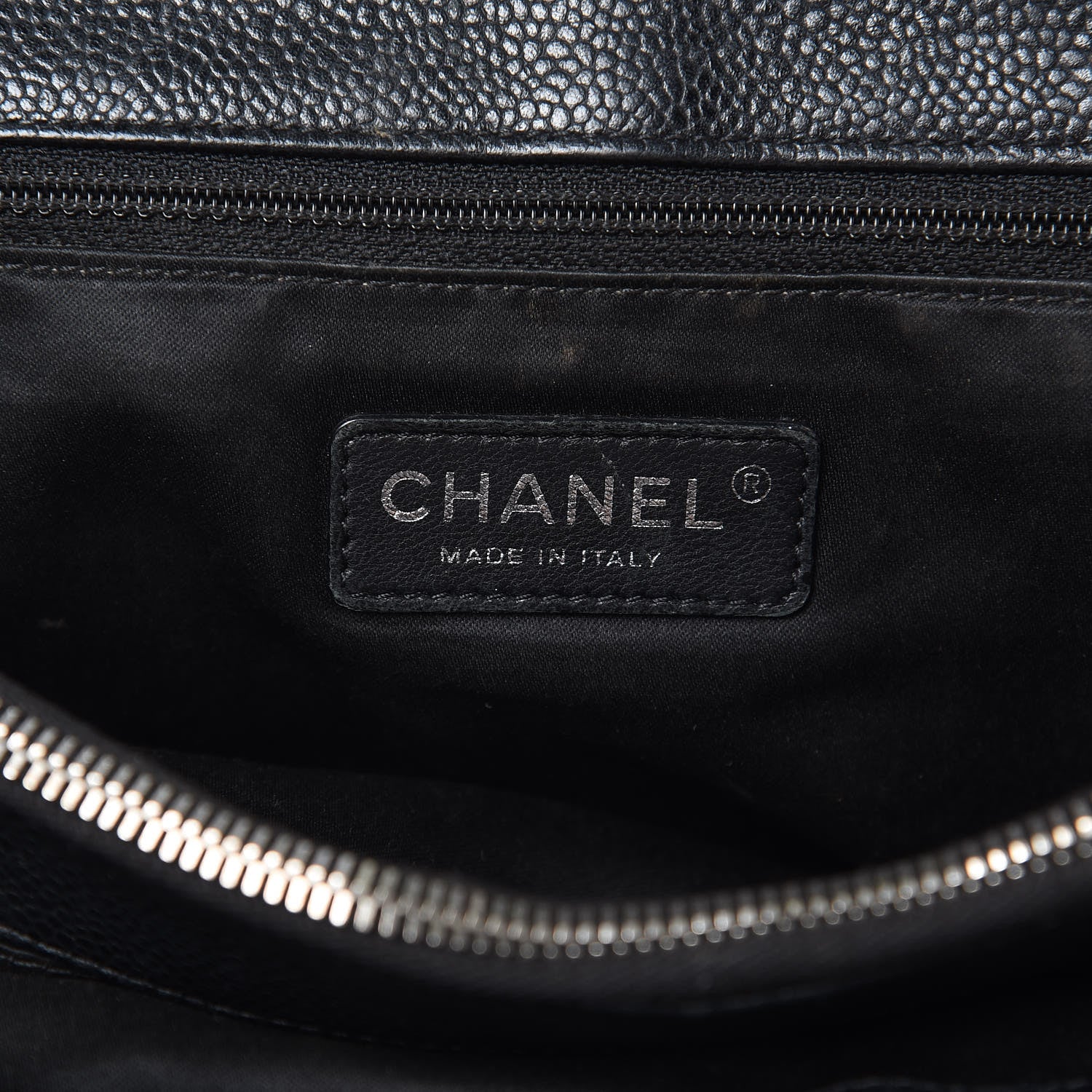 Chanel Caviar Quilted Grand Shopping Tote GST Black 6 of 20