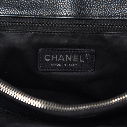 Chanel Caviar Quilted Grand Shopping Tote GST Black 6 of 20