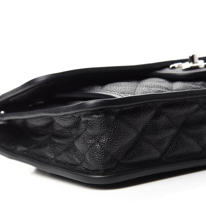 Chanel Caviar Quilted Medium French Riviera Flap Black 7 of 12