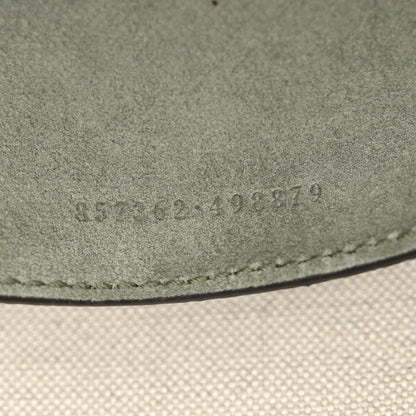 Gucci Micro GG Suede Large Chain Shoulder Bag Sage Green 8 of 12