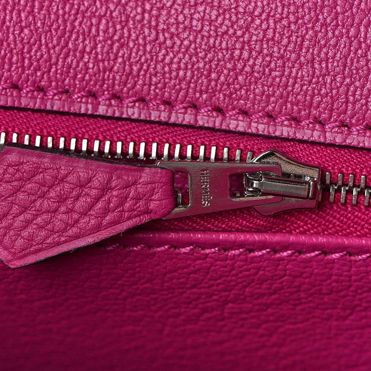Togo Birkin 30 Rose Pourpre