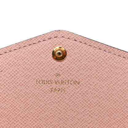 Louis Vuitton Monogram Sarah Wallet NM Rose Ballerine 6 of 9