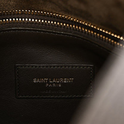 Saint Laurent Smooth Calfskin Large Le 5 A 7 Soft Hobo Light Musk 7 of 10