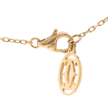 Cartier 18K Yellow Gold Diamond SM D'Amour Pendant Necklace 4 of 5