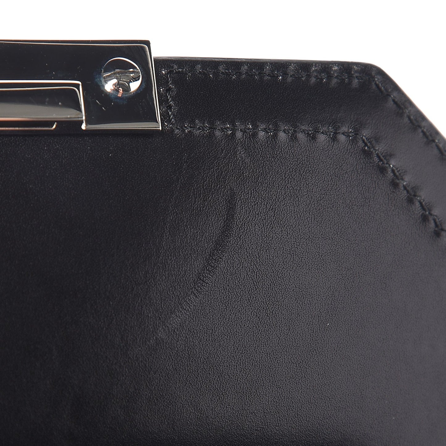 Calfskin Neoprene Small Marion Tote Black