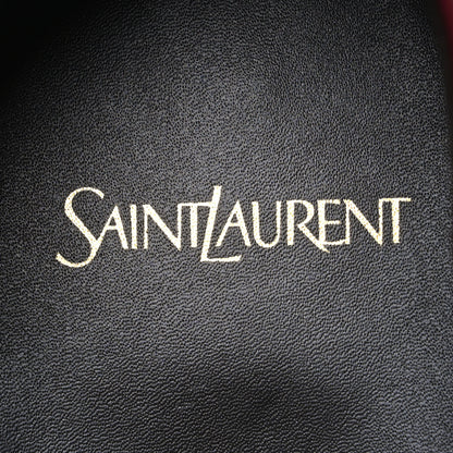 Saint Laurent Radiance Calfskin Le Loafer 15 Moccasin 40 Dark Ruby 9 of 11