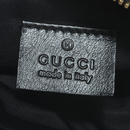 Gucci Crystal Monogram Small Flat Messenger Crossbody Navy 6 of 7