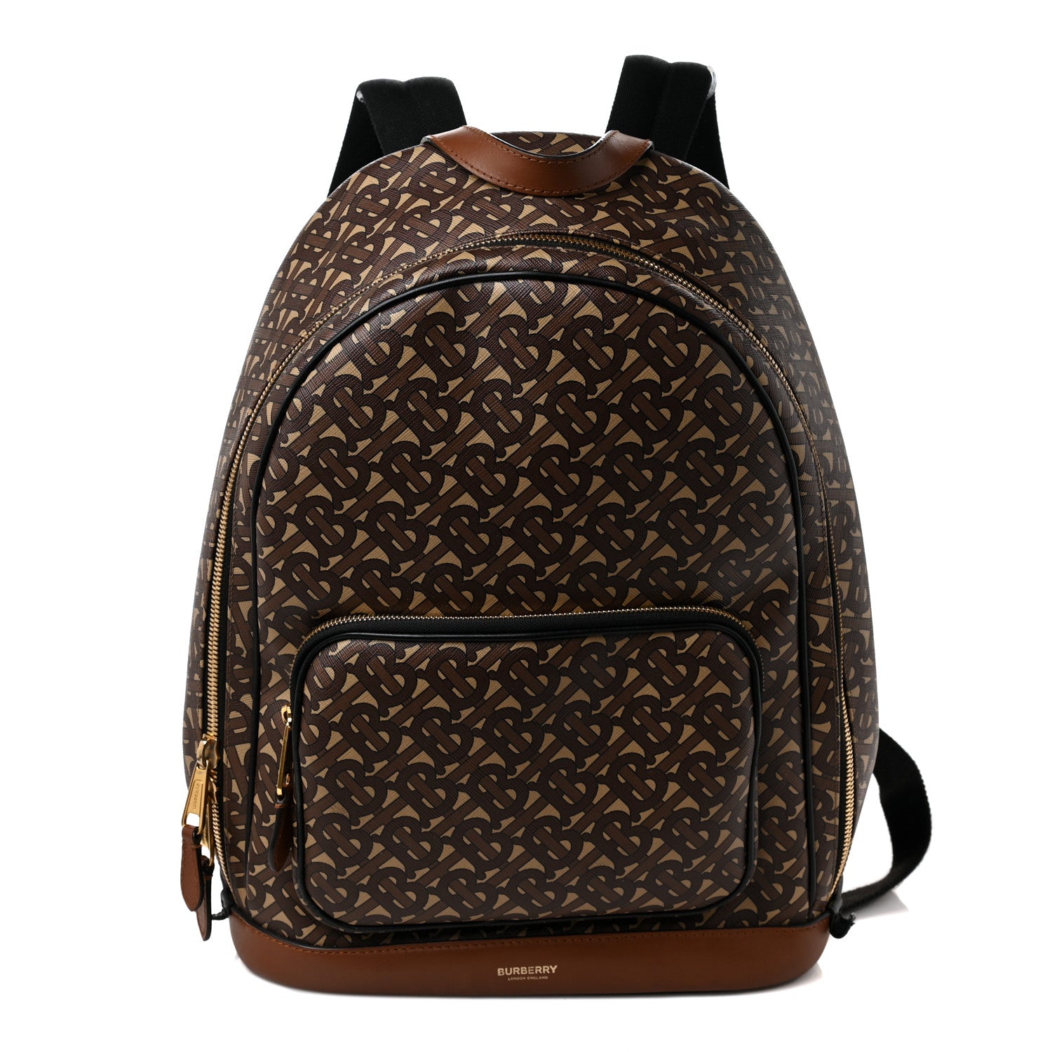 Burberry E-Canvas Monogram Rocco Backpack Bridle Brown 1 of 16