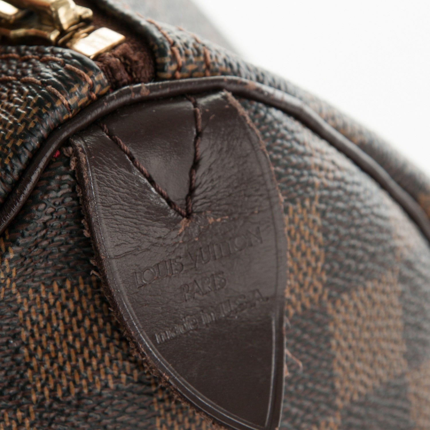 Louis Vuitton Damier Ebene Speedy 35 7 of 7