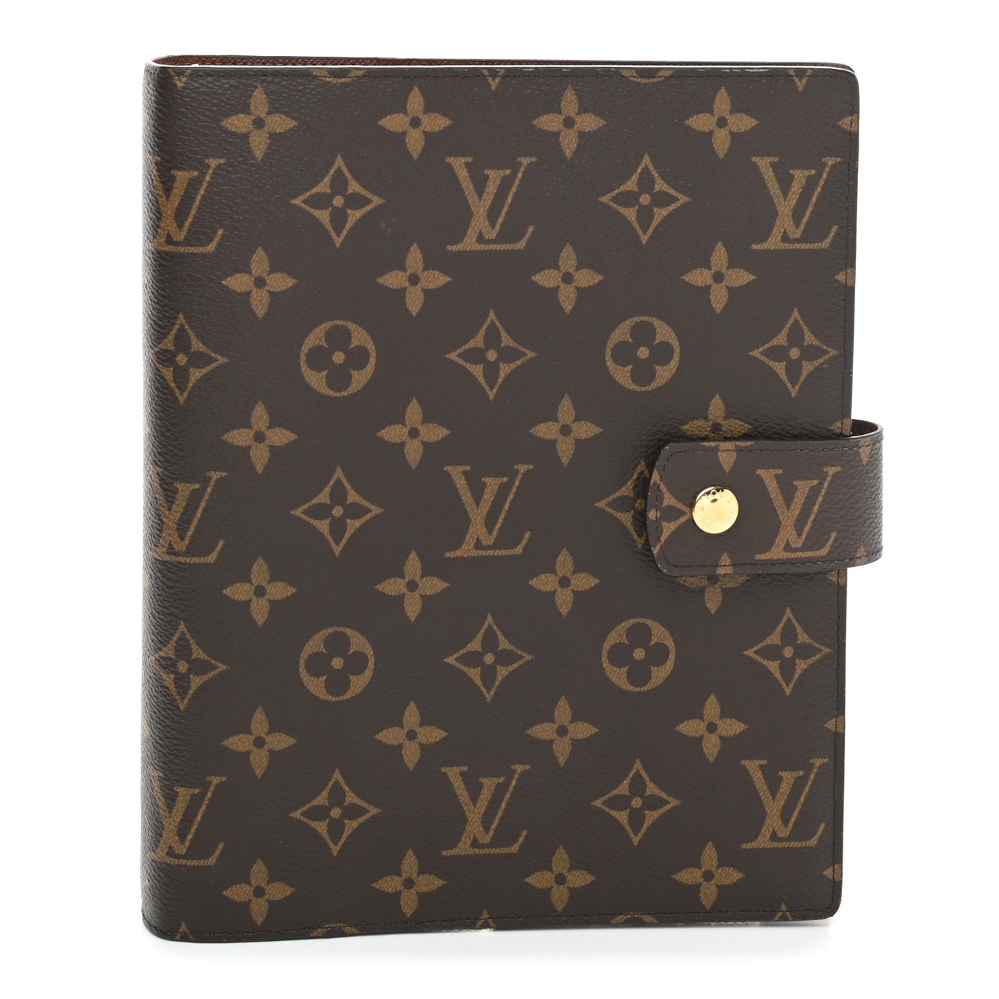 Monogram Large Ring Agenda Cover