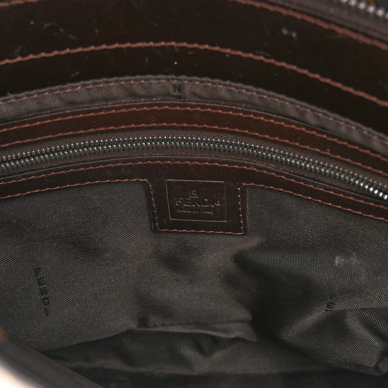 Fendi Zucca Shoulder Bag Tobacco 6 of 12